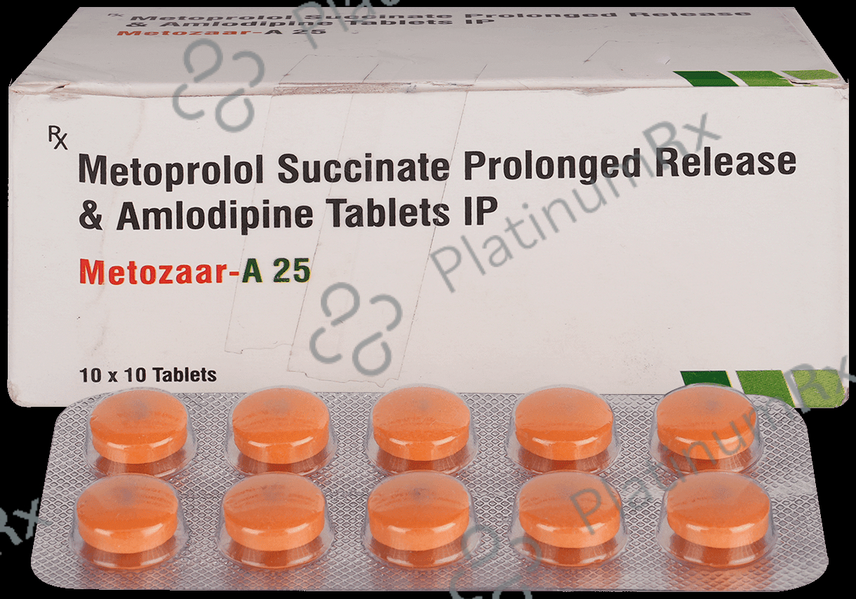 Metozaar-A 5mg/25mg Tablet