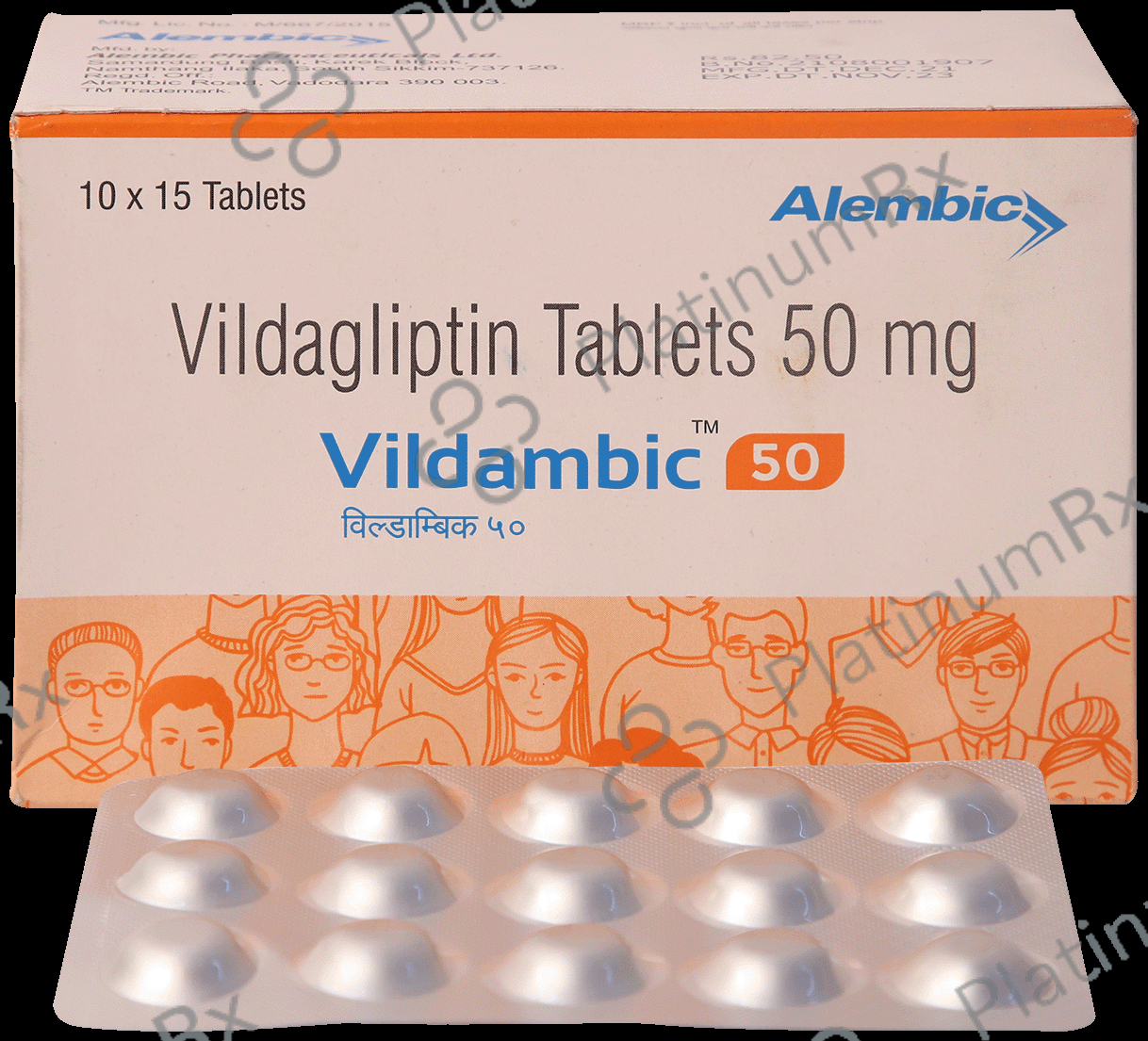 Vildambic 50mg Tablet 15s