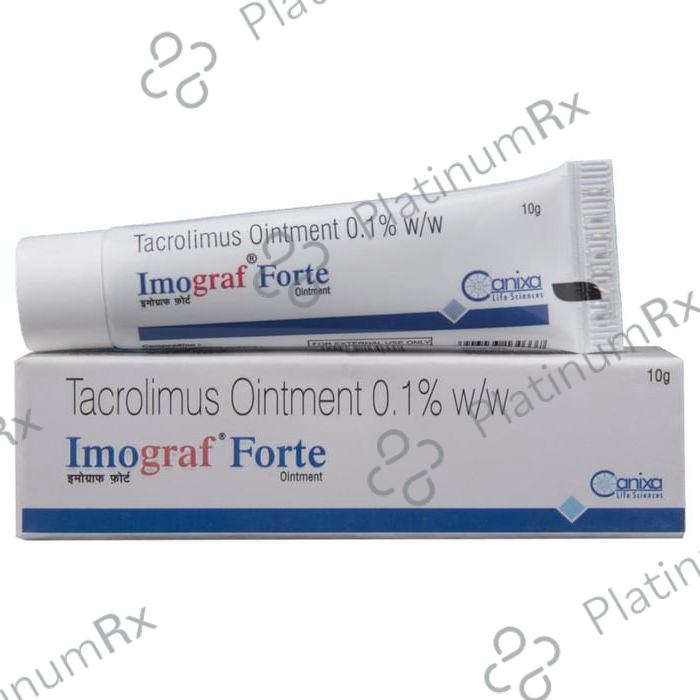Imograf Forte 0.1% Ointment 10gm