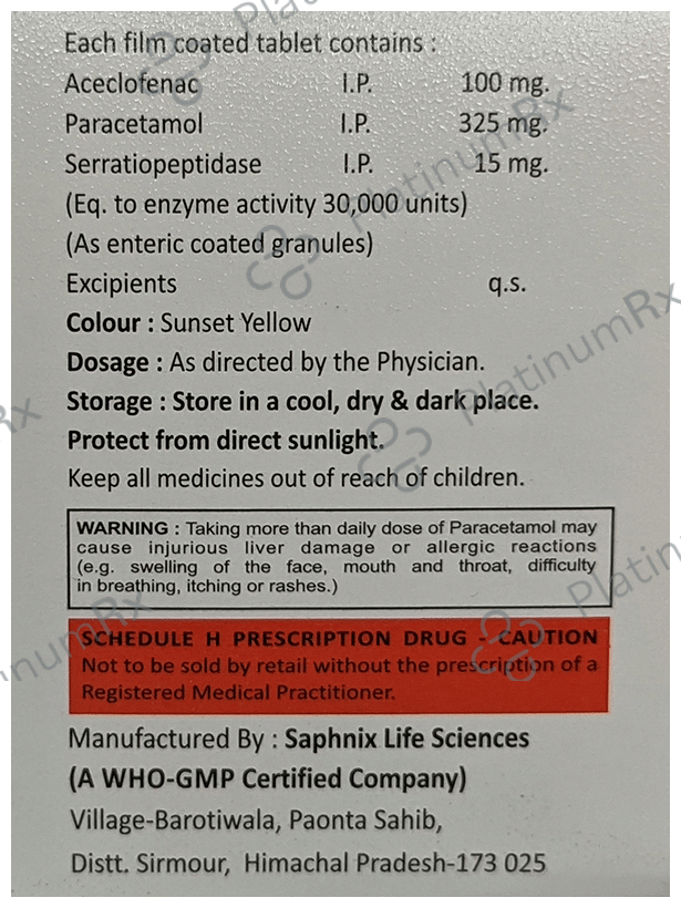 Nevarid SP Tablet