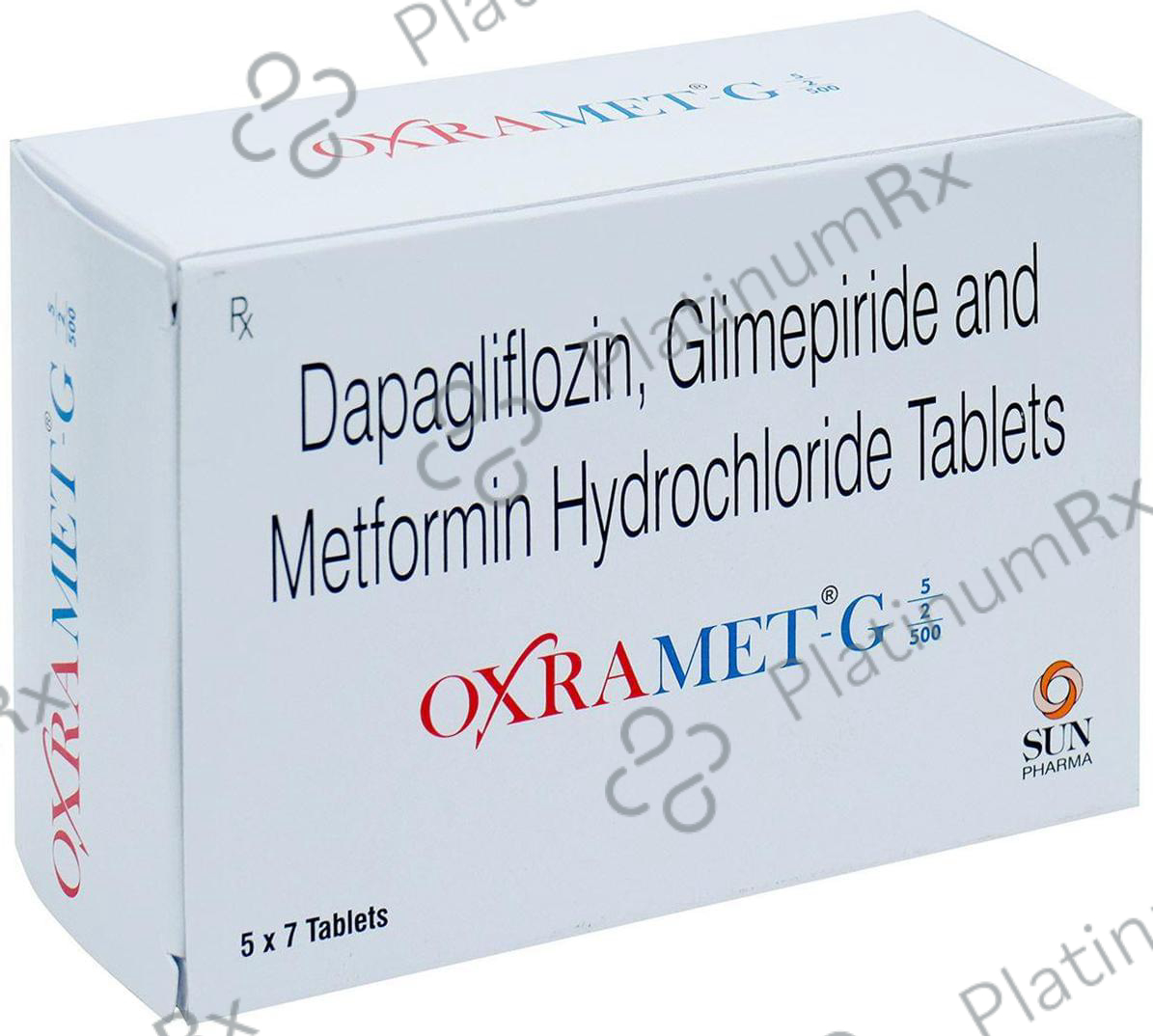 Oxramet G 5/2/500mg Tablet 7s