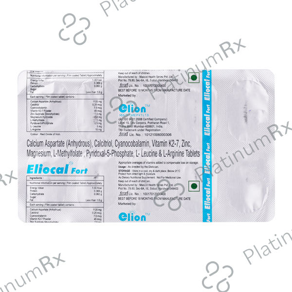 Eliocal Fort Tablet 10s