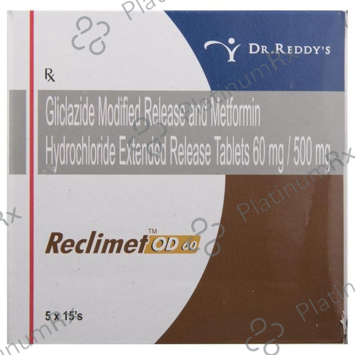 Reclimet OD 60/500mg Tablet 15s