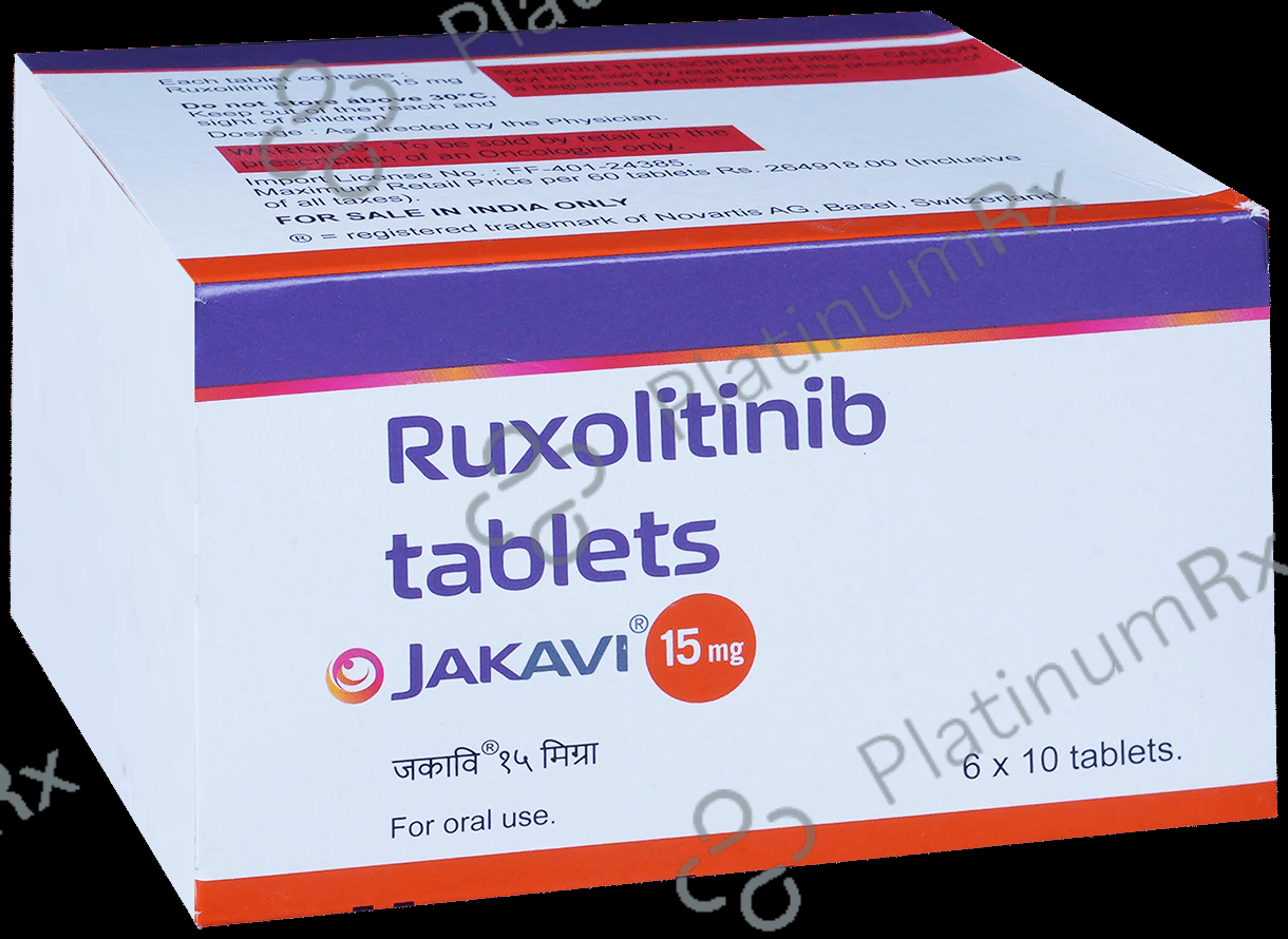 Jakavi 15mg Tablet 10 Tablet