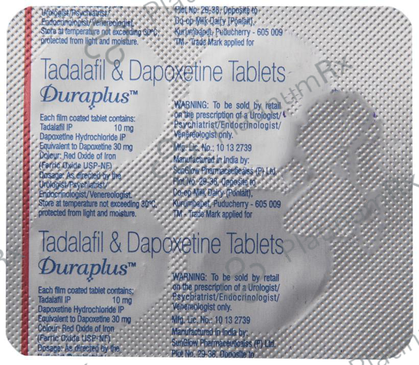 Duraplus 40mg Tablet 4s