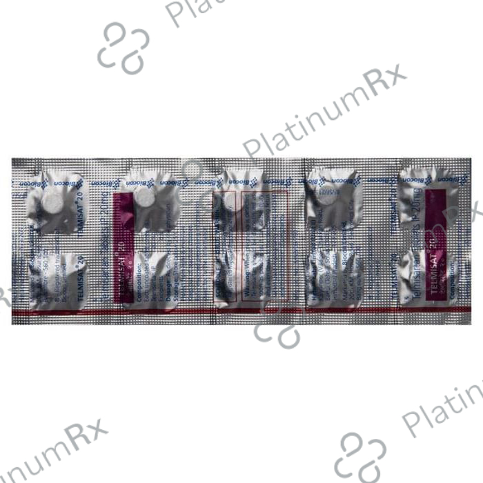 Telmisat 20 Tablet 10s