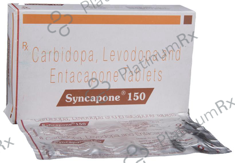 Syncapone 150/37.5/200mg Tablet 10s