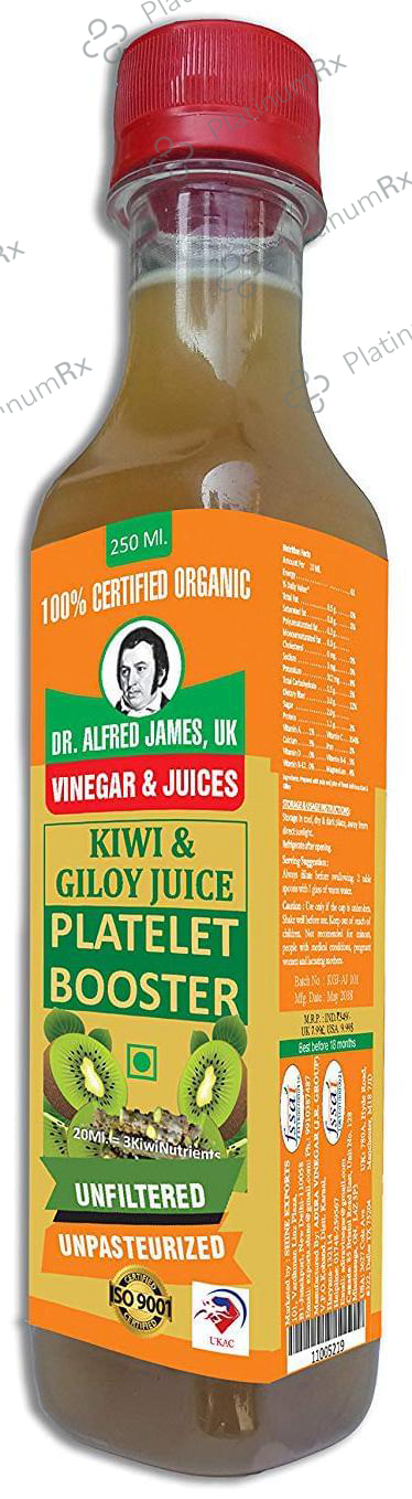 Dr. Alfred James Kiwi & Giloy Juice