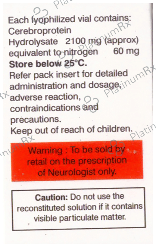 Cognistar 60mg Injection 1s