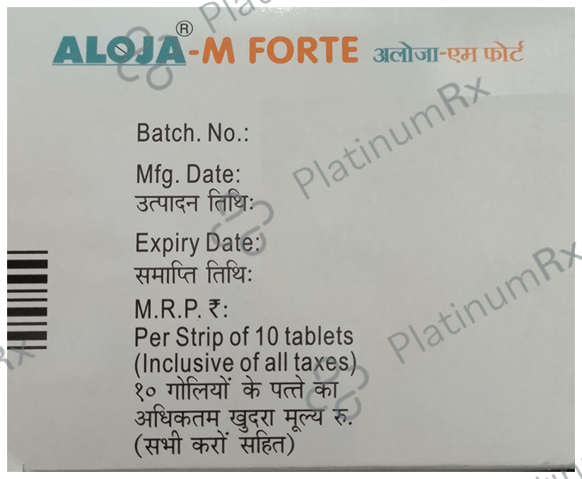 Aloja-M Forte Tablet 10 Tablet