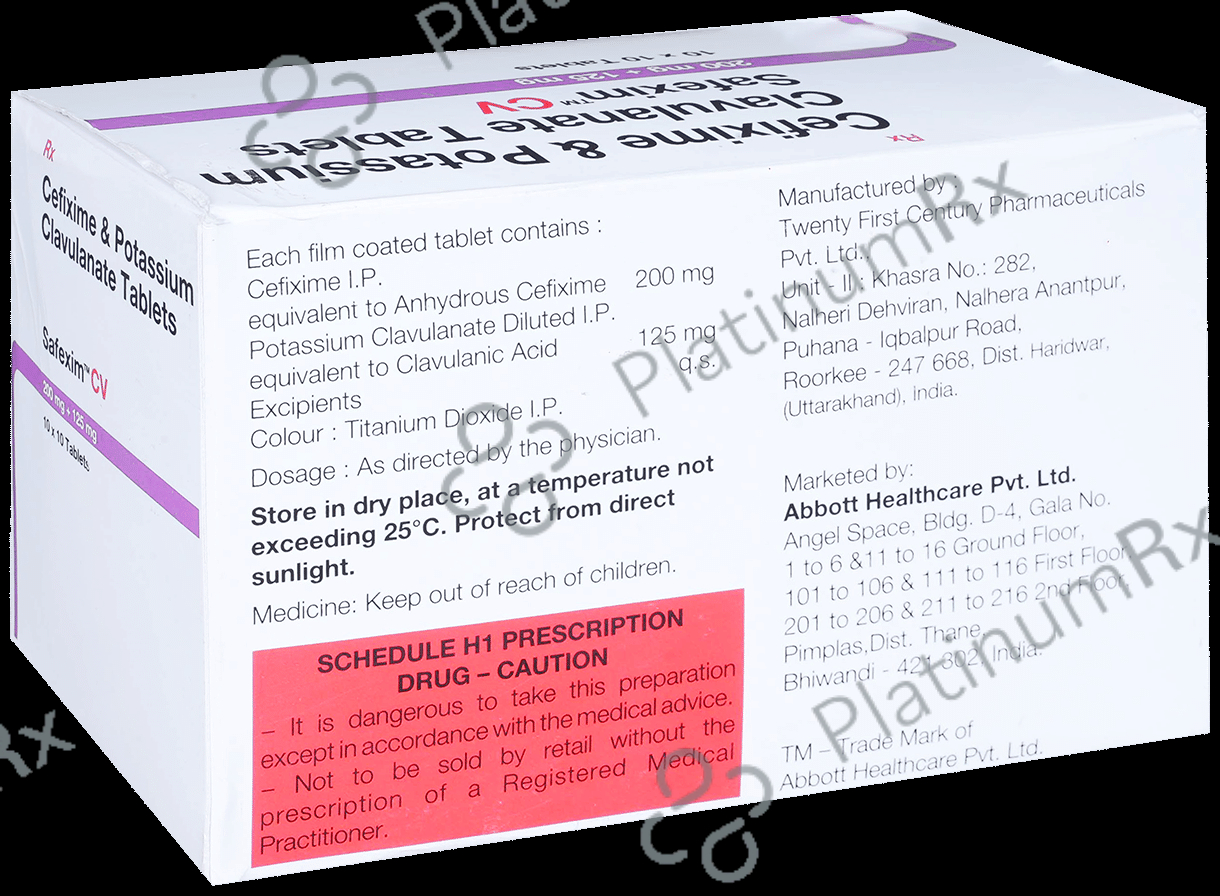 Safexim CV Tablet