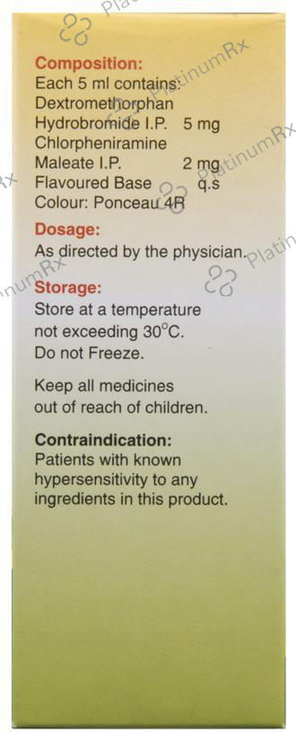 Alex Junior 2/5mg Syrup 60ml
