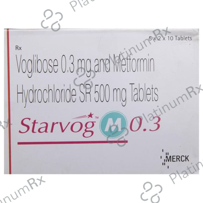 Starvog M SR 500/0.3mg Tablet 10s