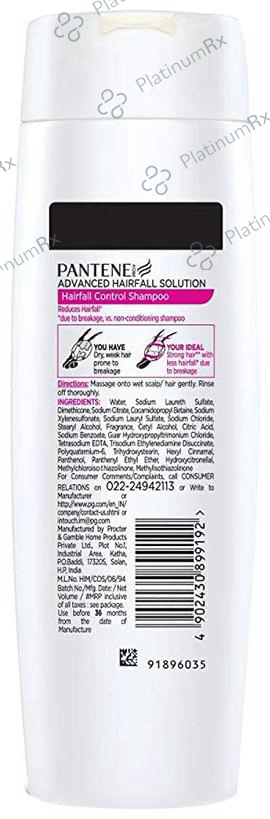 Pantene Pro-V Advanced Hairfall Solution Hair Fall Control Shampoo