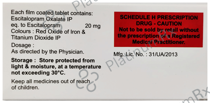 Esitamat 20 Tablet