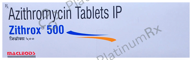 Zithrox 500mg Tablet 5s