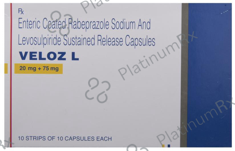 Veloz L 75/20mg Capsule SR 10s