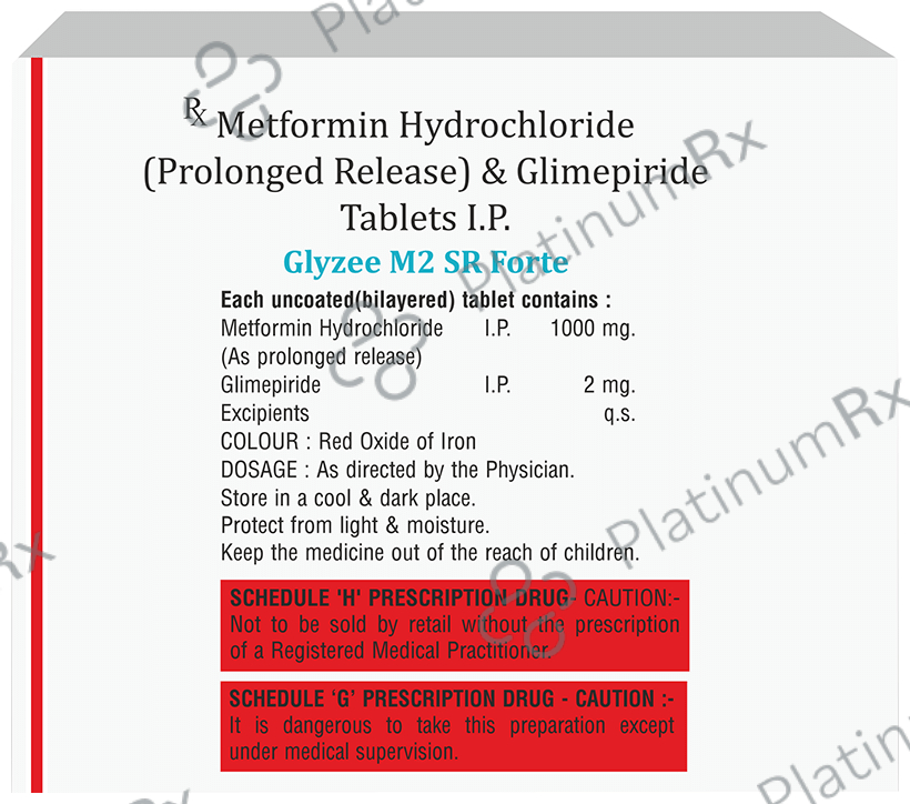 Glyzee M2 SR Forte Tablet 15 Tablet PR