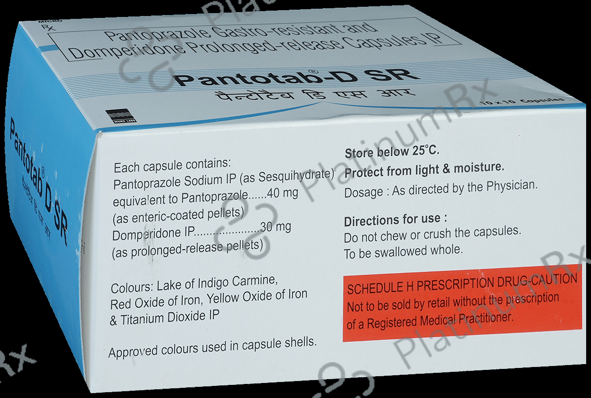 Pantotab DSR 30/20mg Capsule PR 10s