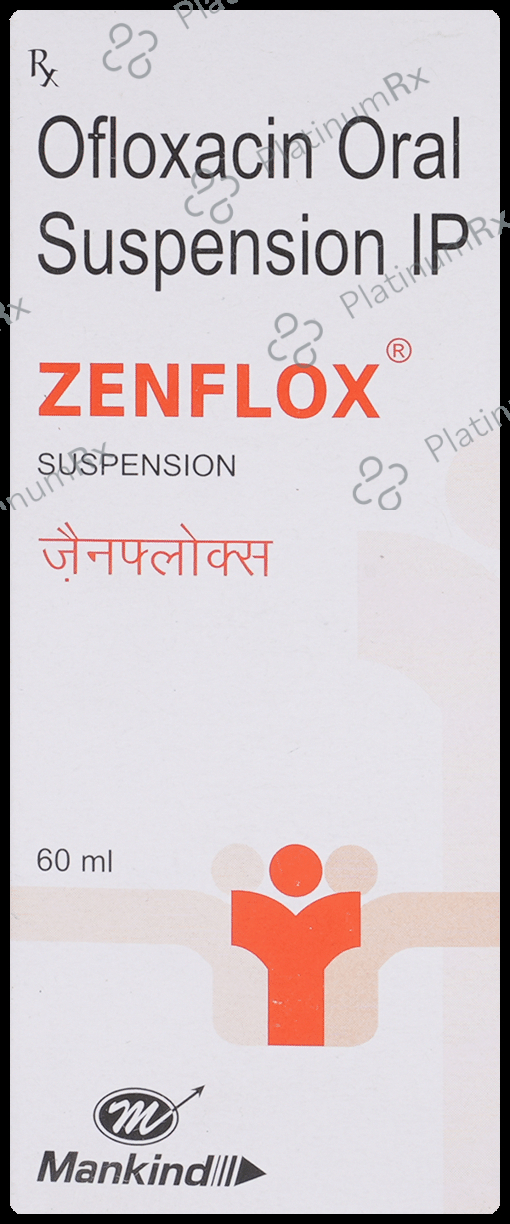 Zenflox 50mg Suspension 60ml