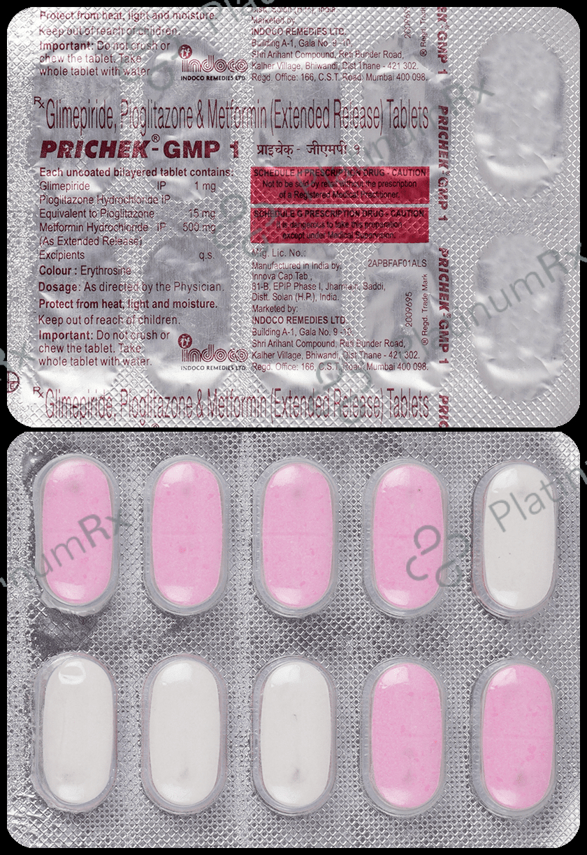 Prichek-GMP 1 Tablet ER 10 Tablet ER