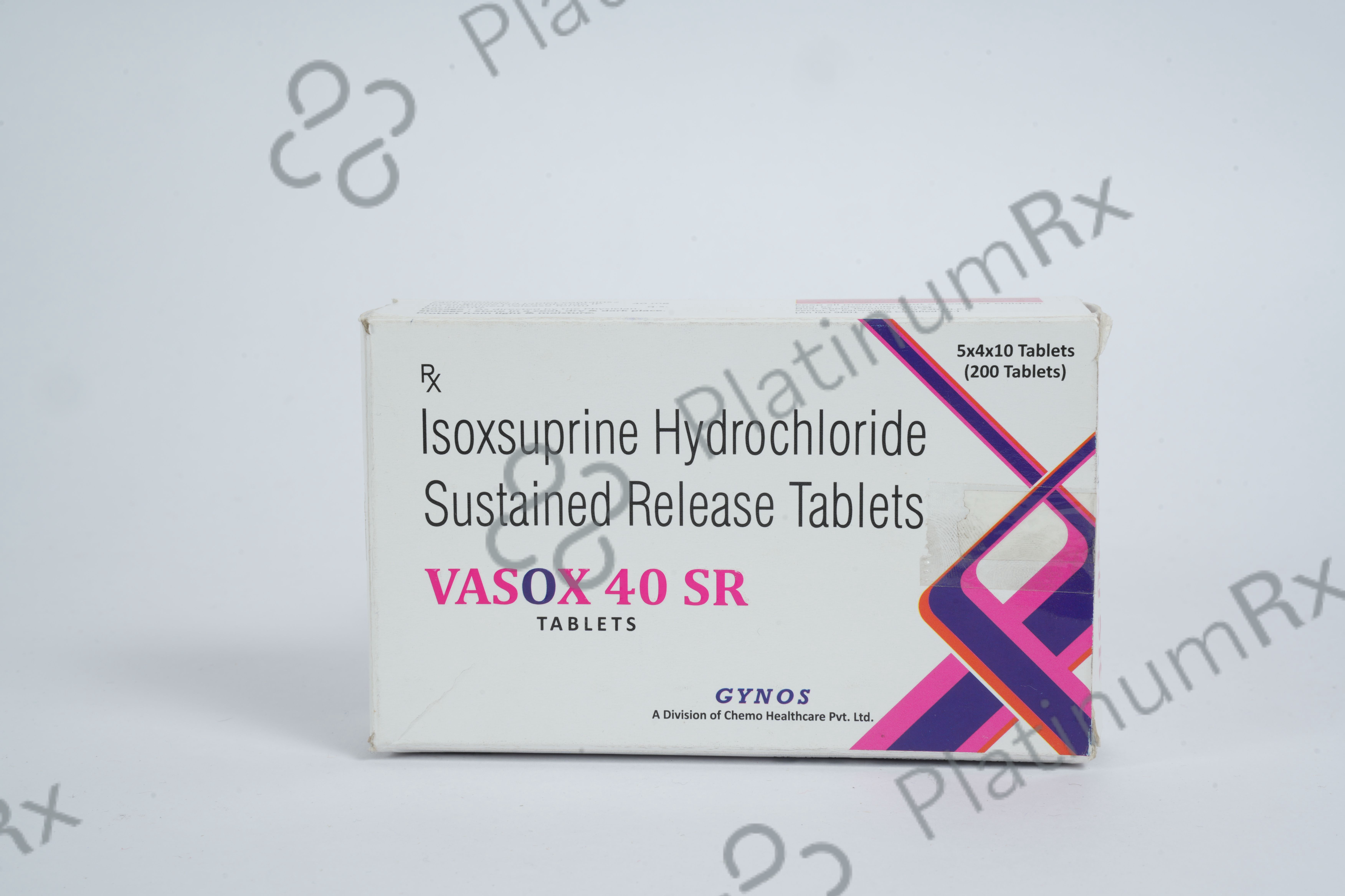 Vasox 40mg Tablet SR 10s