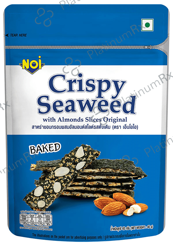 Noi Crispy Seaweed with Almonds Slices Original