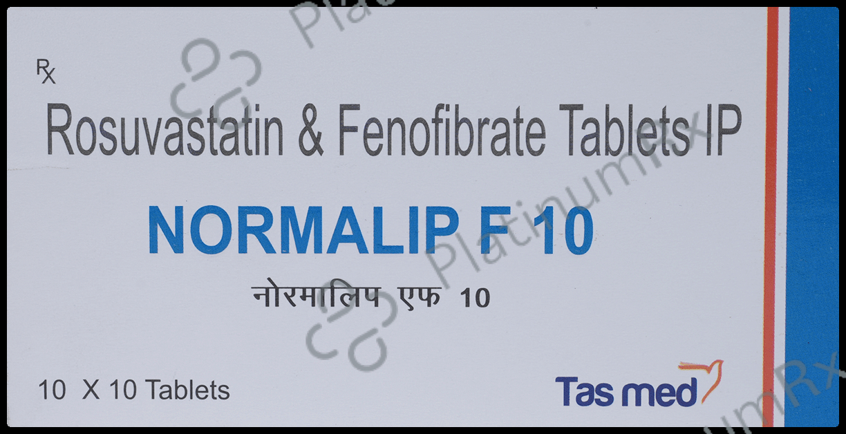 Normalip F 10mg Tablet 10s