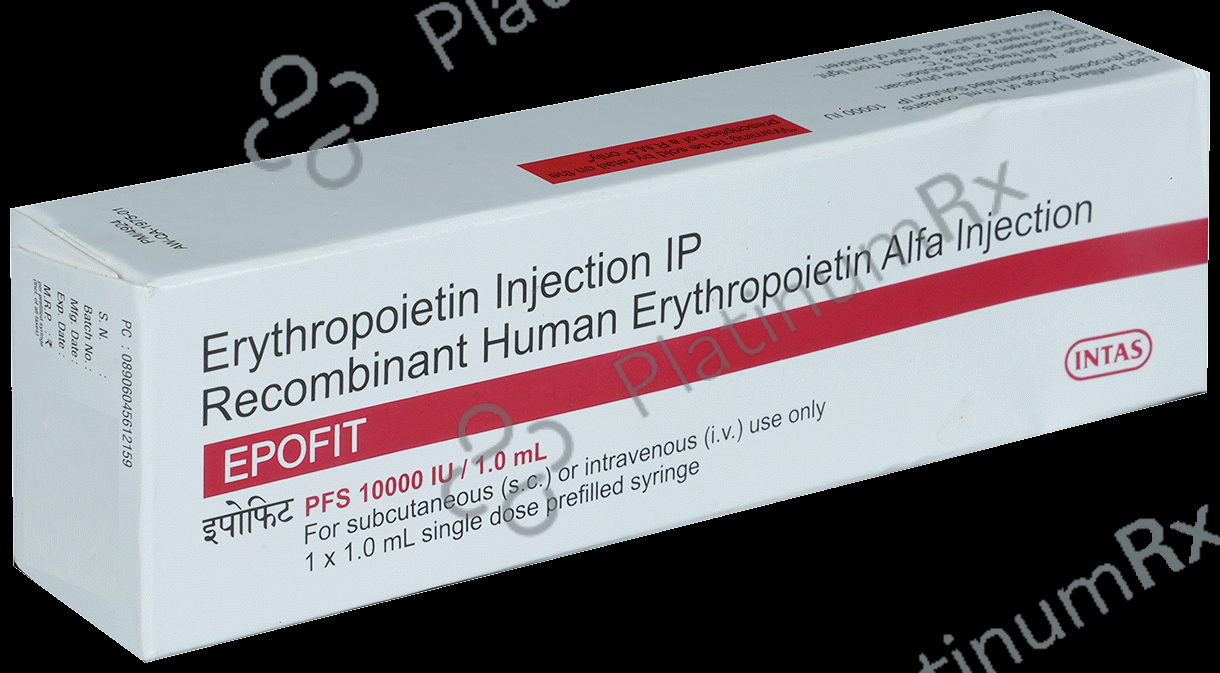 Epofit 10000IU Injection 1s