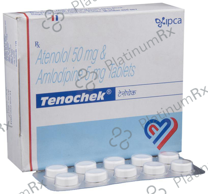 Tenochek 5/50mg Tablet 10s