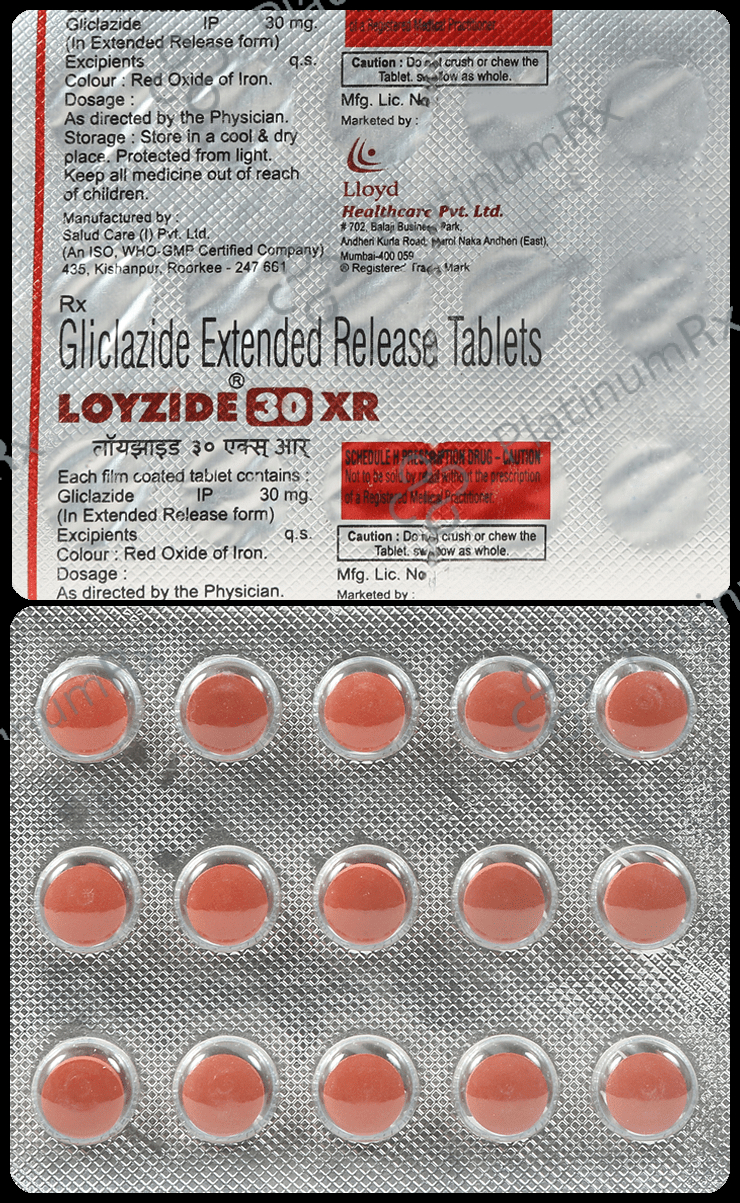 Loyzide 30mg Tablet XR 15s