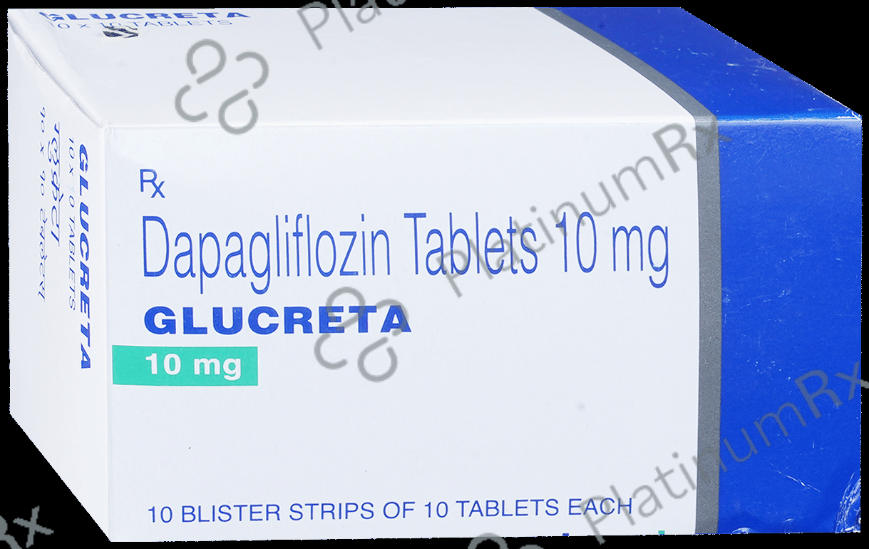 Glucreta 10mg Tablet 10s