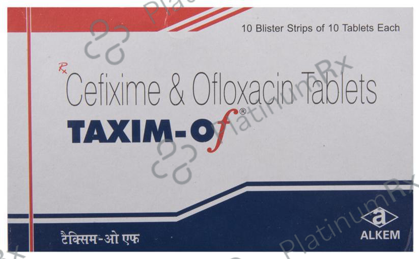 Taxim OF 200/200mg Tablet 10s