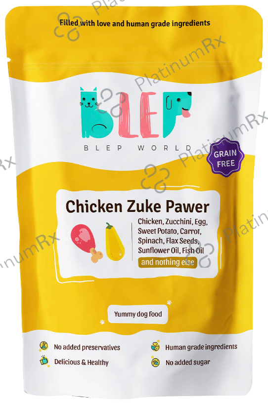 Blep World Chicken Zuke Pawer Wet Dog Food (200gm Each) 1 Pack