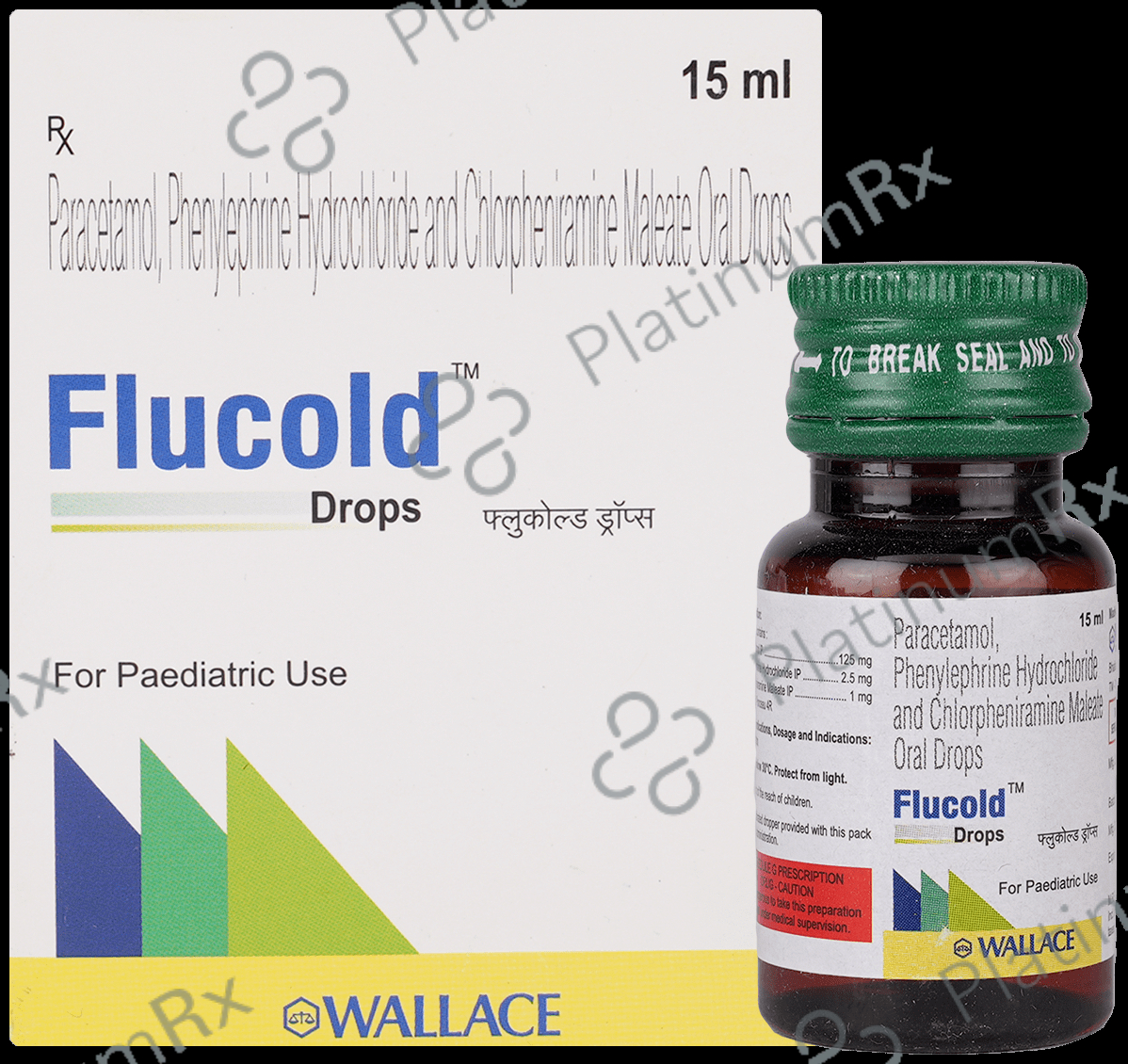 Flucold 1/125/2.5mg Oral Drops 15ml