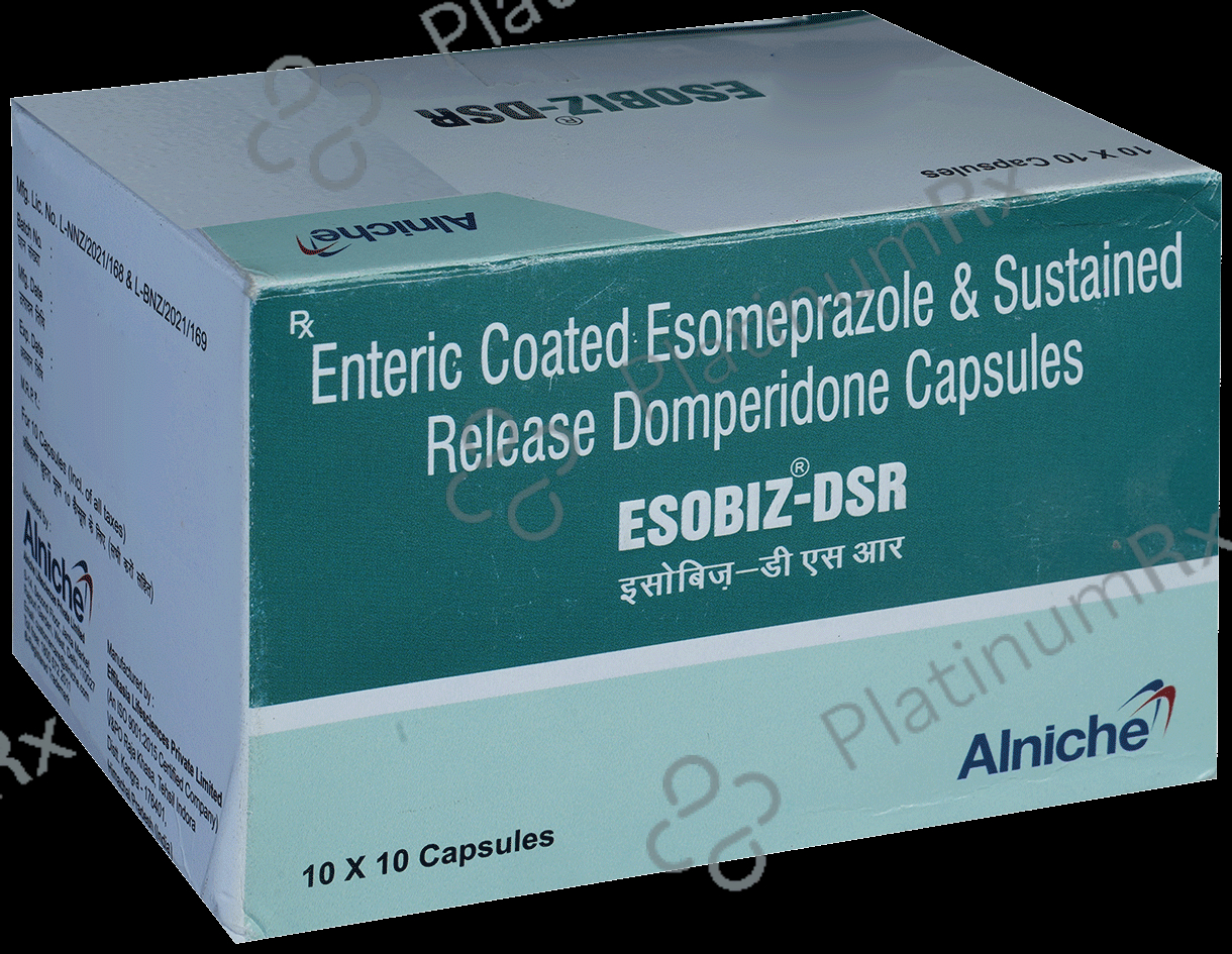 Esobiz DSR 30/40mg Capsule 10s