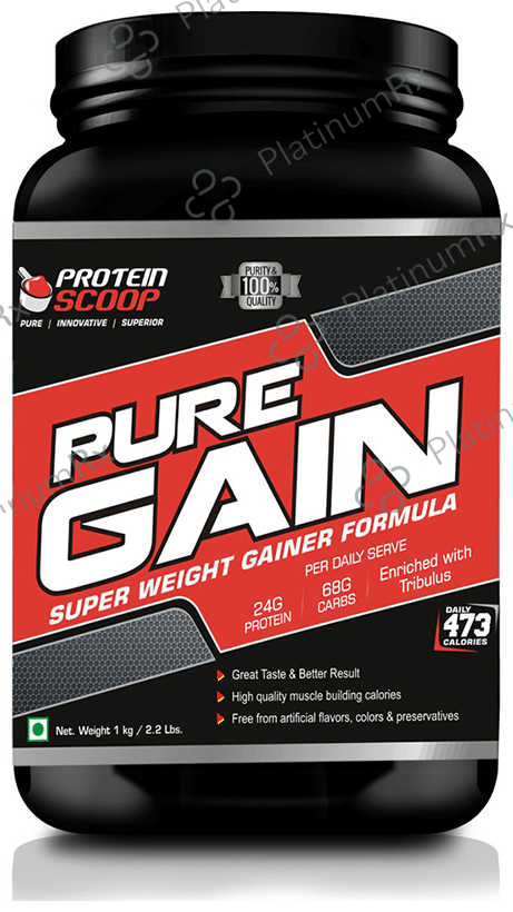 Protein Scoop Pure Gain Chocolate 1 kg