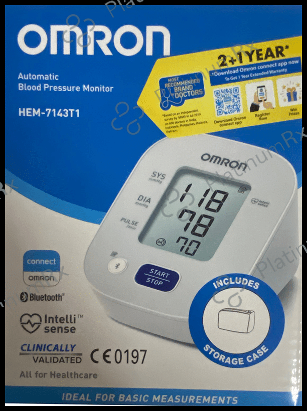 Omron HEM 7143T1 Automatic Blood Pressure Monitor