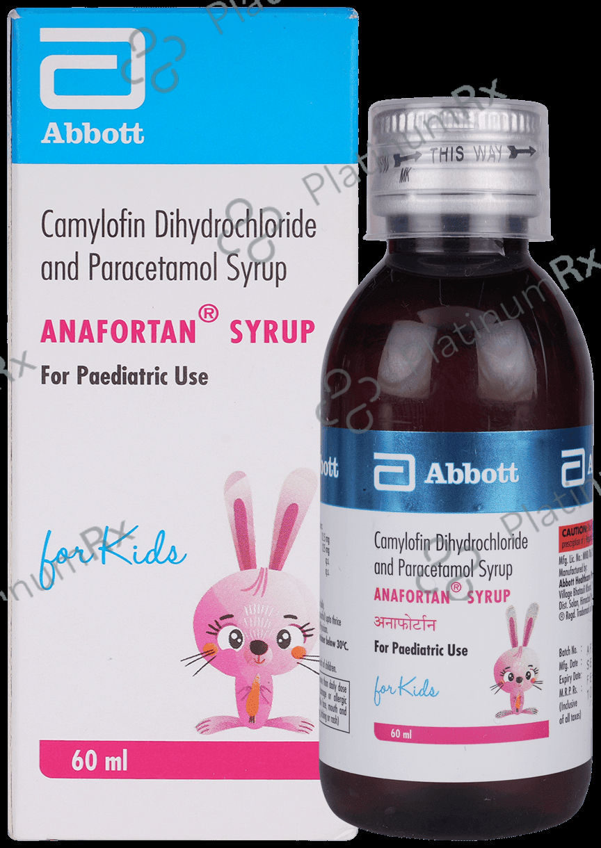 Anafortan 12.5/125mg Syrup 60ml