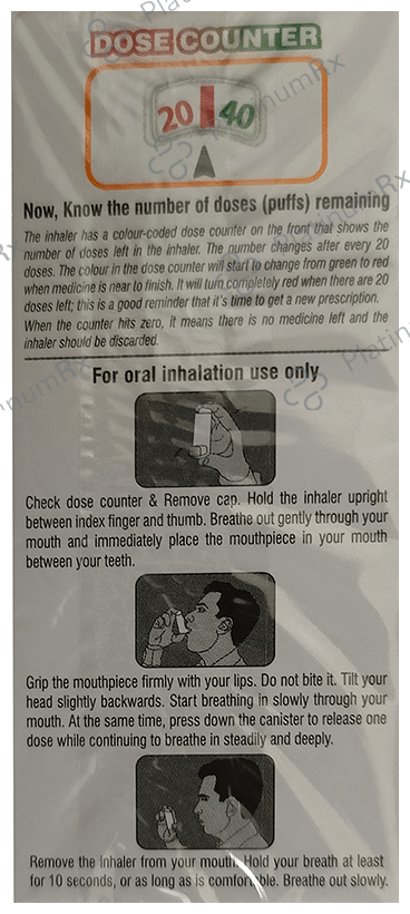 Forglyn CFC Free 4.8/9mcg Inhaler 120MDI
