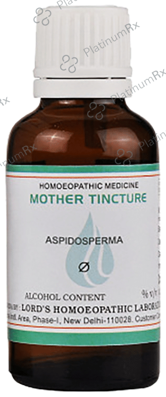 Lord's Aspidosperma Mother Tincture Q