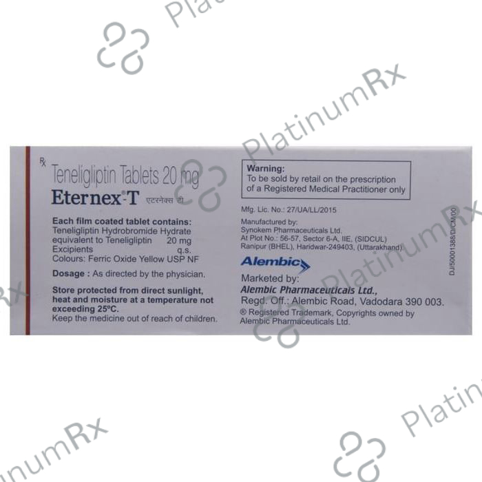 Eternex T 20mg Tablet 10s