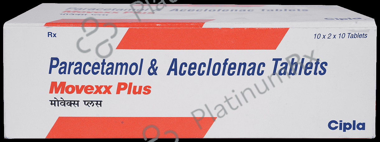 Movexx Plus 100/325mg Tablet 10s