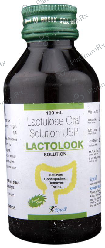 Lactolook Oral Solution Sugar Free 100 Oral Solution