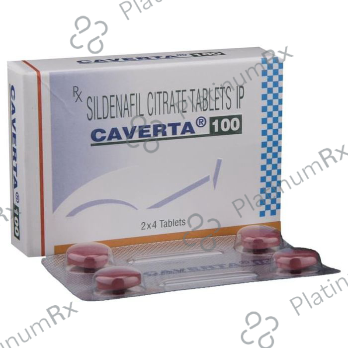 Caverta 100mg Tablet 4s