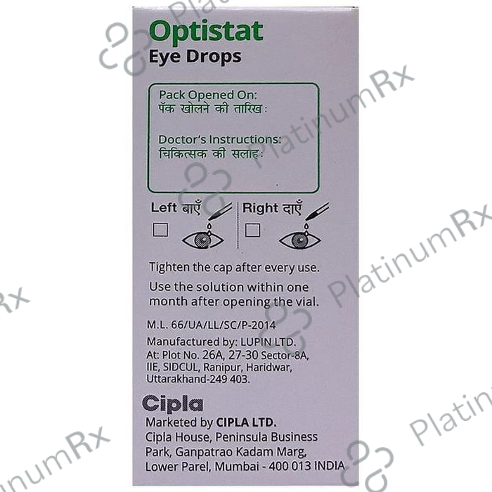 Optistat Eye Drop