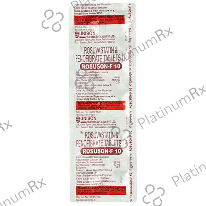 Rosuson F 10/160mg Tablet 10s