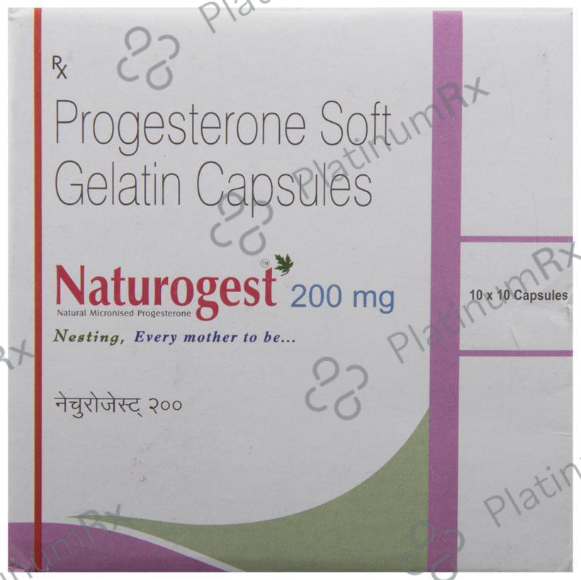 Naturogest 200mg Soft Gelatin Capsule 10s