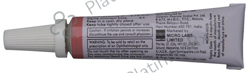 Flurisone 0.1% Eye Ointment 5gm