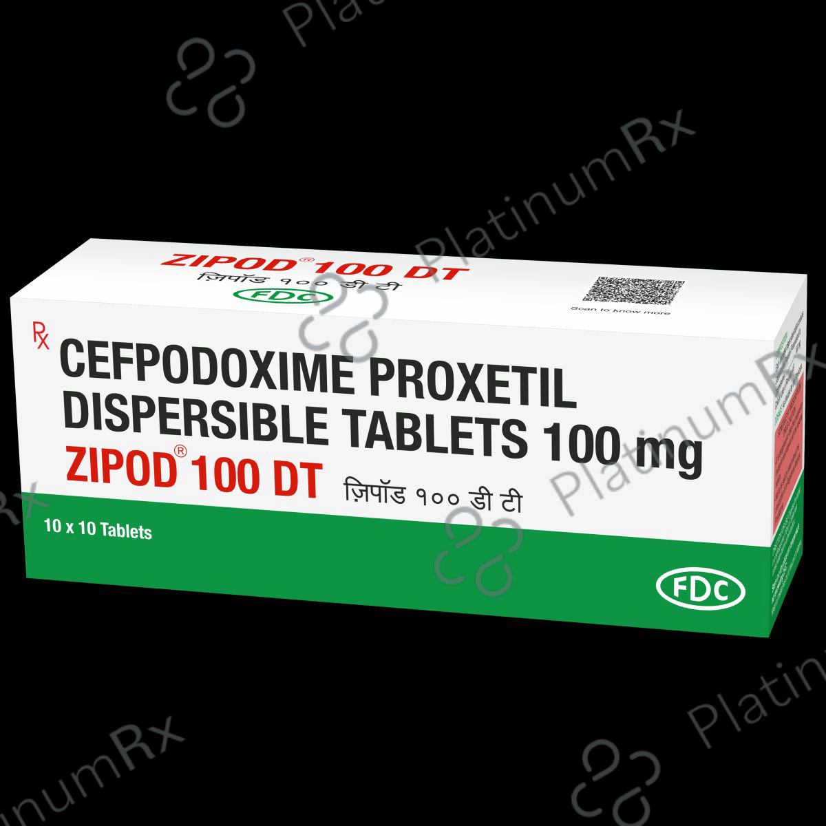 Zipod DT 100mg Tablet 10s